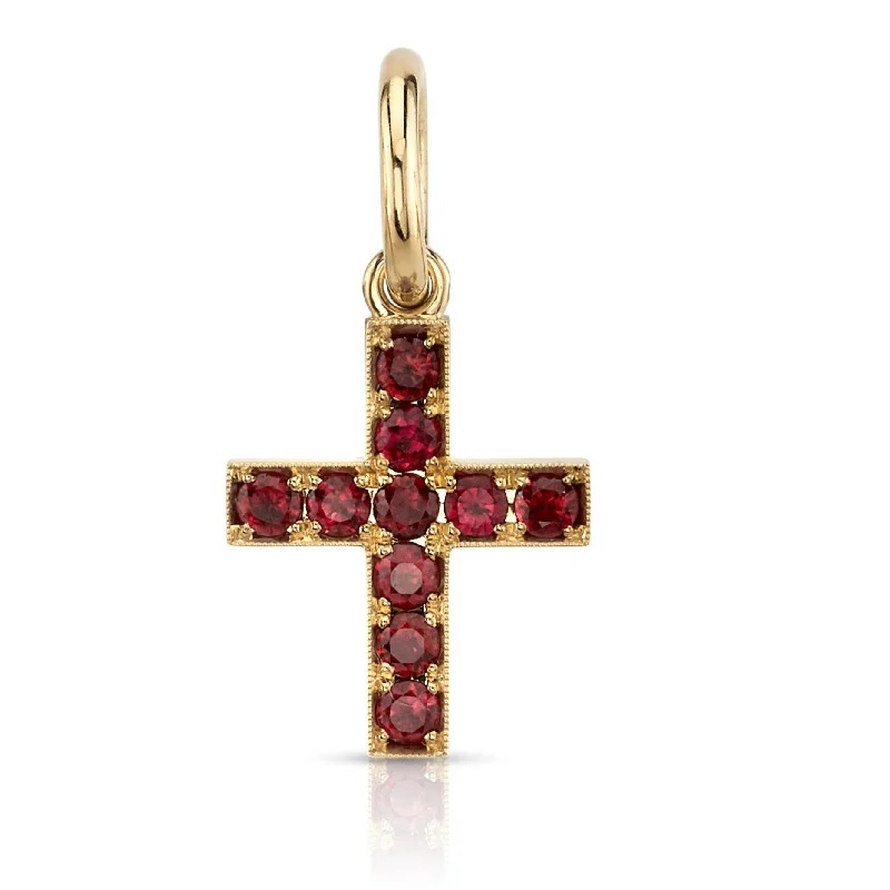 CARMELA CROSS WITH GEMSTONES