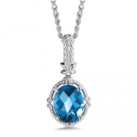 Color SG - London Blue Topaz Pendant