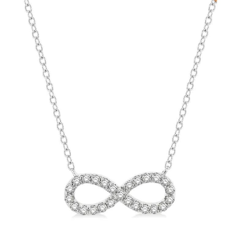 Diamond Infinity Necklace