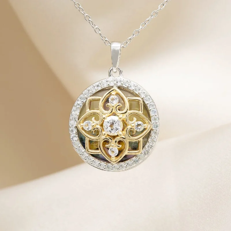 Elsie Locket Necklace 14K Gold