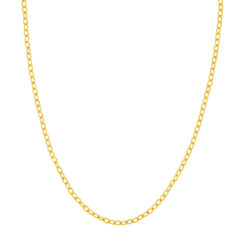 Gold Twisted Forzentina Chain