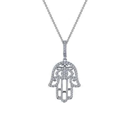 Lafonn Hamsa Pendant Necklace