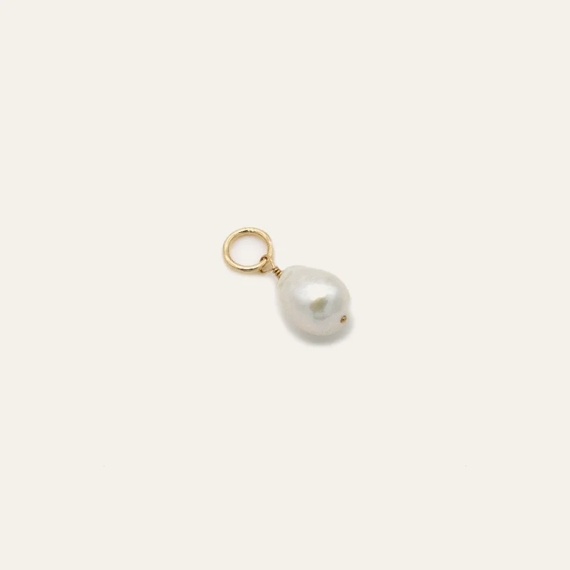 Organic Pearl Charm | OOAK