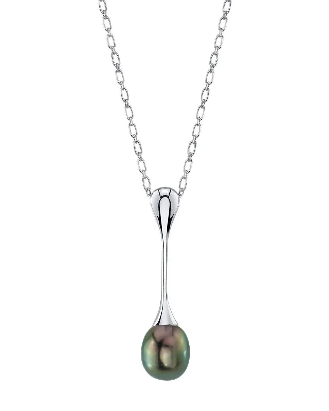 Tahitian South Sea Pearl Long Teardrop Pendant