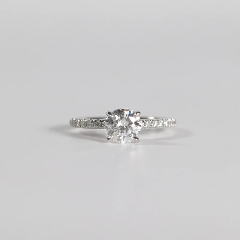 adjustable minimalist wave bracelet 'Chloe' Ring - 1.06 Round