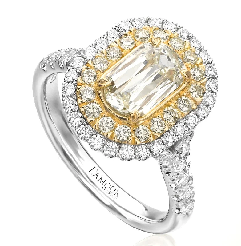 Christopher L'Amour "Mia" Halo Ring