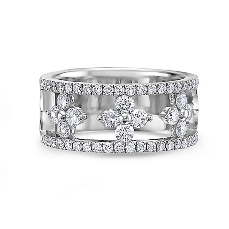 Diamond Flowering Air Ring