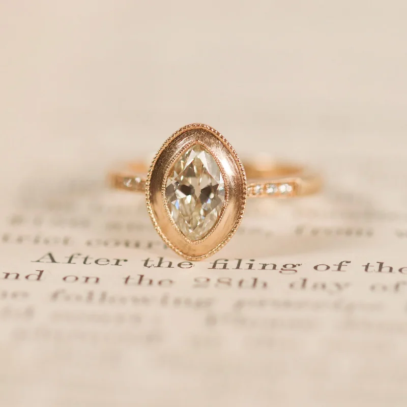 personalized coordinates ring custom ‘Eva’ Ring - KE Design