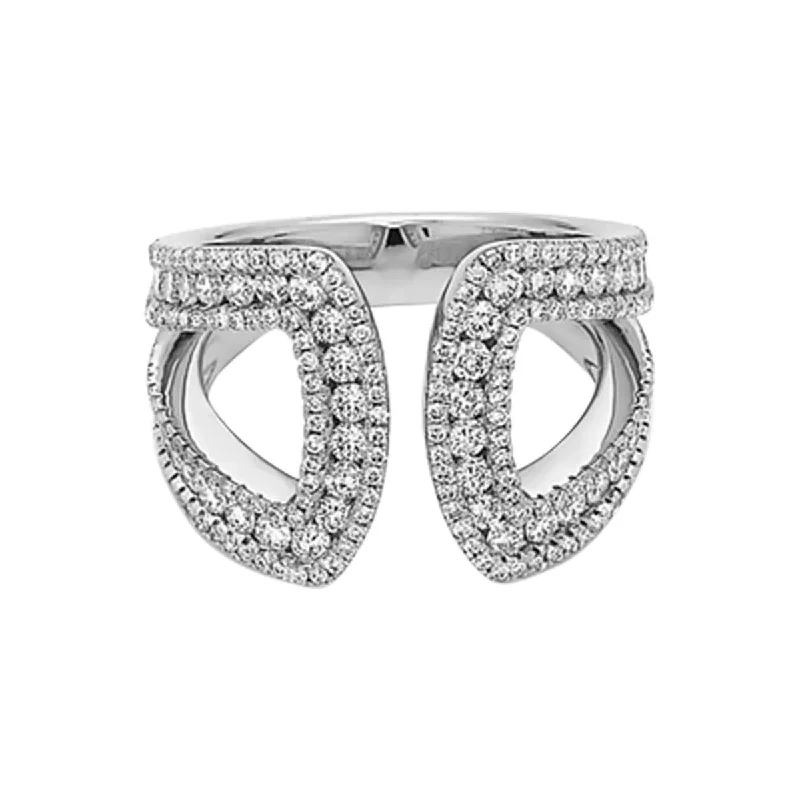 Gold Collection Diamond U Ring