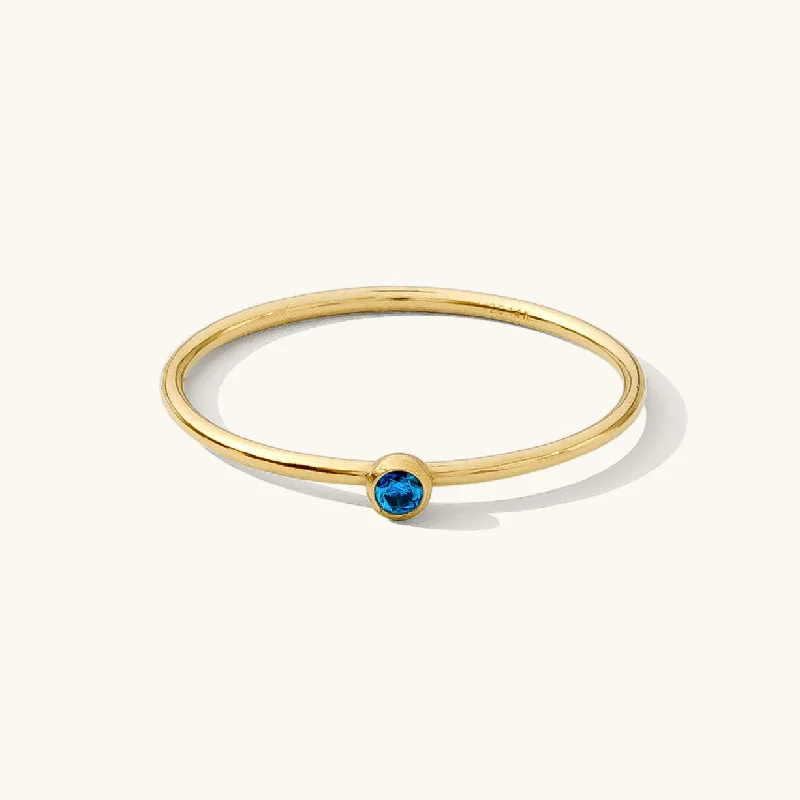 September Birthstone Ring (Sapphire)