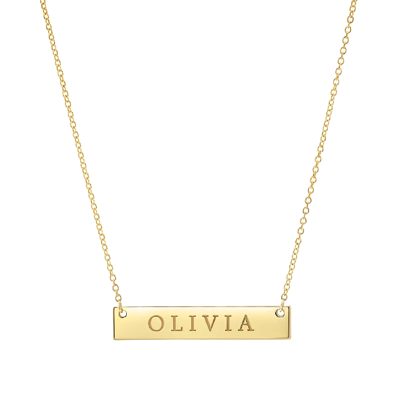 ID Nameplate Necklace