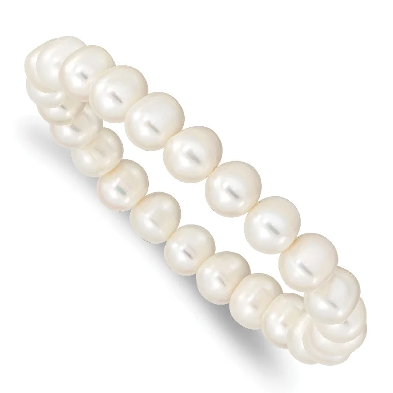 8MM Pearl 7.5-inch Stretch Bracelet