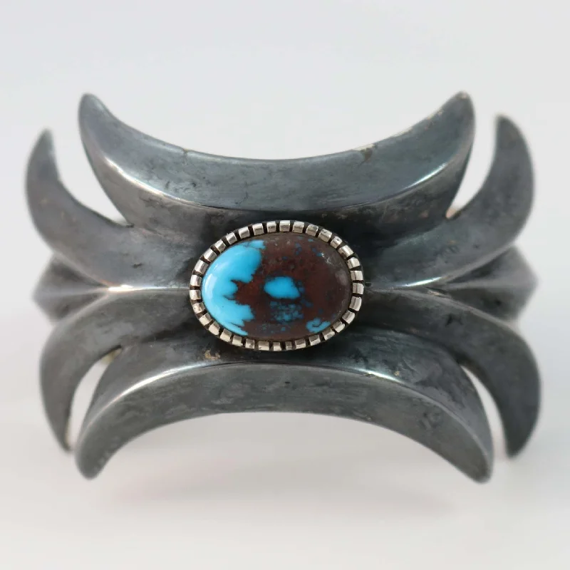 bold statement ring chunky Bisbee Turquoise Cuff
