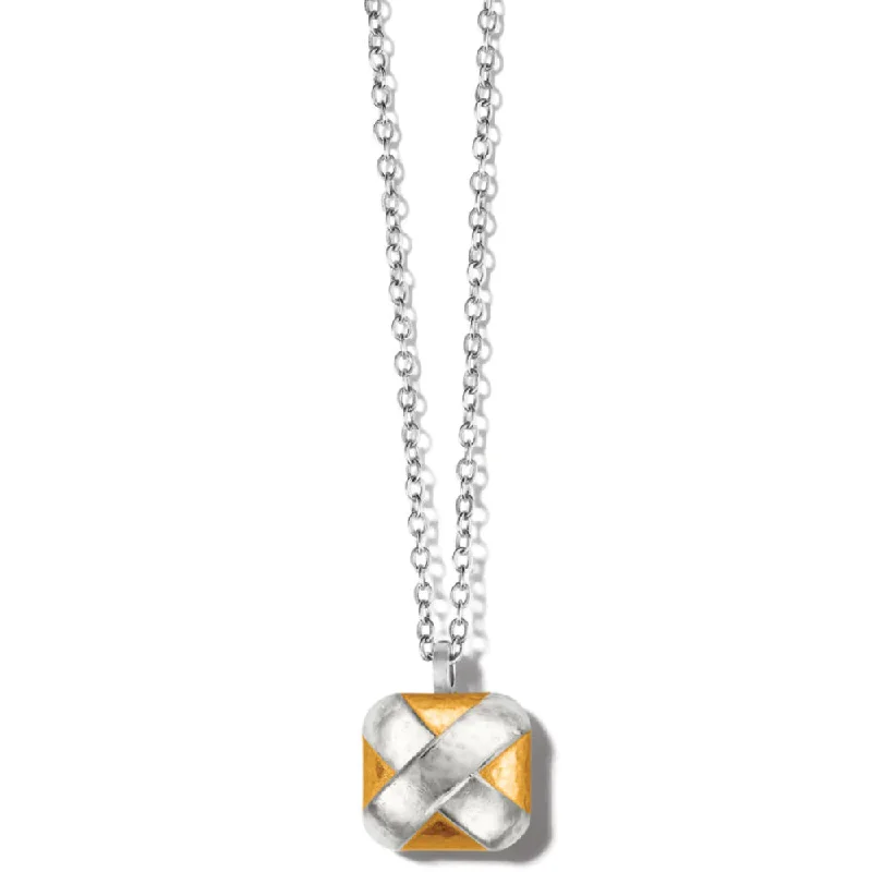 Brighton Entrata Square Short Necklace