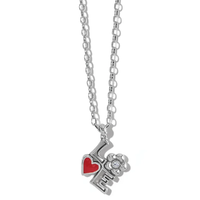 Brighton Mod Love Necklace