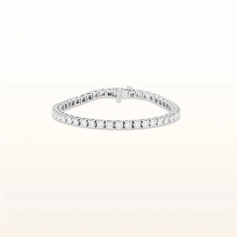 Classic Round Diamond Tennis Bracelet in 14kt White Gold