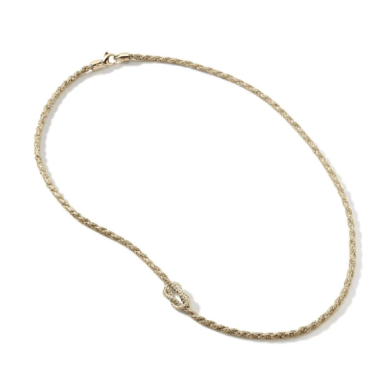 John Hardy 14k Love Knot Necklace