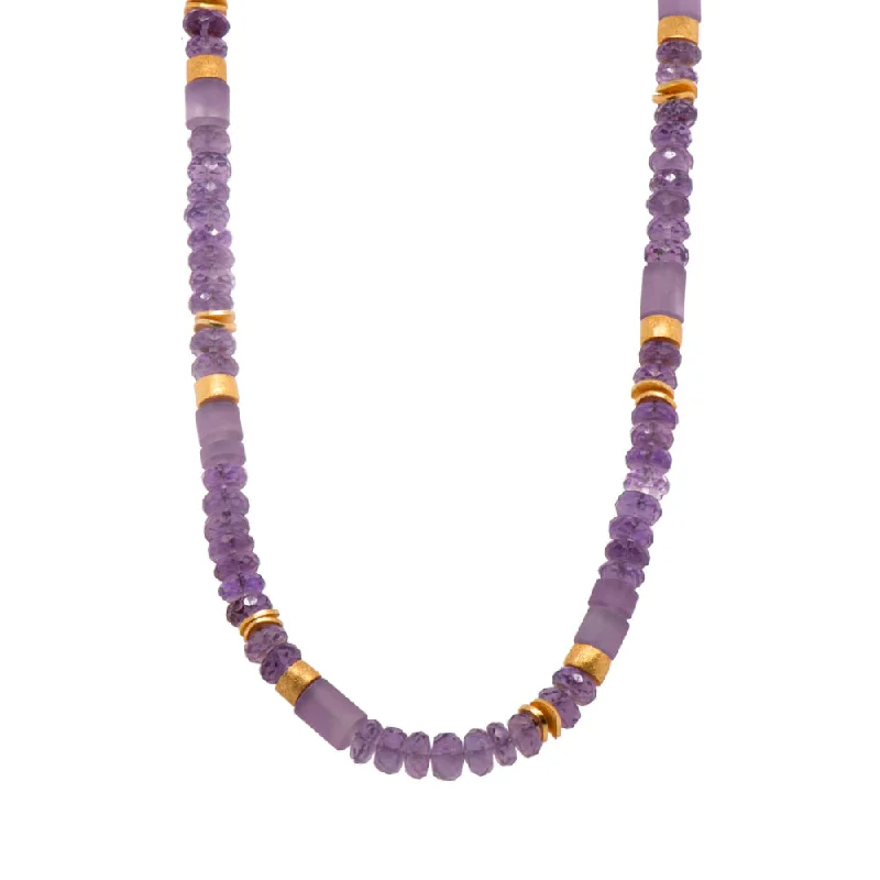 Joyla Amethyst Adjustable Necklace