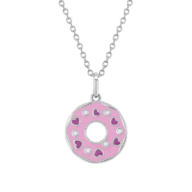 Love Donut Kids Pendant Necklace