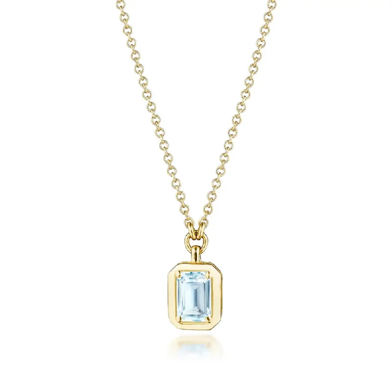 Tacori Allure Sky Blue Topaz Necklace, 0.7ct